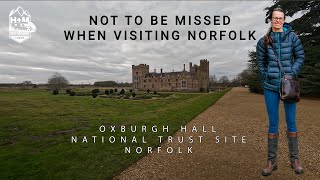 A Visit to Oxburgh Hall Grounds and the Enchanting Snowdrop Display in Norfolk UK [upl. by Ocirema442]