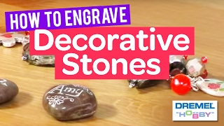 How to Engrave Decorative Stones  AD [upl. by Cherin614]