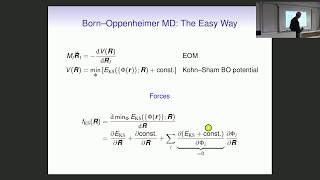 Introduction to CP2K 27  Ab initio Molecular Dynamics prof Jürg Hutter [upl. by Hanonew]