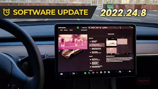 Tesla Software Update  2022248 [upl. by Showker]