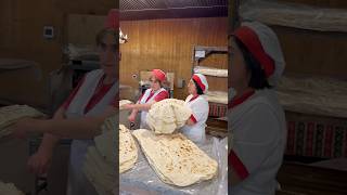 Baking Armenian Lavash bread in modern ways [upl. by Martguerita]