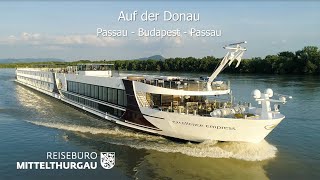 Flusskreuzfahrt auf der Donau mit der neuen «Kaiserin» – Excellence Empress [upl. by Annodas]