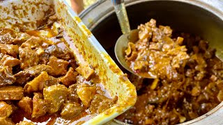 Village wedding ceremony Dawat walima recipe beef korma Darwish’s cousin marriage [upl. by Raynata]