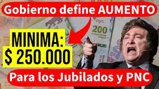 El Gobierno Confirmo que pasará con el Aumento a los Jubilados y PNC de Anses  Milei y Caputo [upl. by Asyle173]