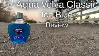 Aqua Velva Classic Ice Blue After Shave Review  After Shave Series [upl. by Tuppeny]