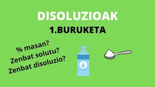 Disoluzioak 1buruketa [upl. by Taft]