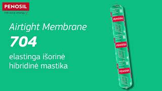 Jungčių iš lauko sandarinimas su Penosil Airtight Membrane 704 membrana [upl. by Alyehc726]