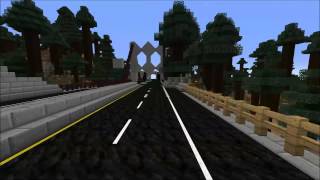 Roads in Minecraft major project [upl. by Butterworth]