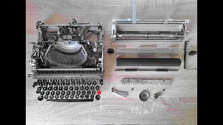 Olivetti Lettera 22 Typewriter Assembly amp Carriage Installation [upl. by Latsyc868]