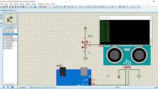 Ejemplos de uso del sensor ultrasónico en arduino con Proteus [upl. by Gardal]