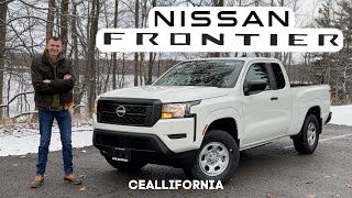 2024 Nissan Frontier S King Cab  Cheap For A Reason  Walkaround Review and Test Drive [upl. by Hi503]