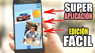 MEJOR APLICACION PARA CREAR COLLAGE DE FOTOGRAFIAS DESDE ANDROID [upl. by Wiersma]