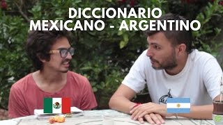 Diccionario mexicano  argentino by Plan B Viajero [upl. by Muhan]