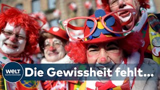 KARNEVAL AUF DER KIPPE Warten auf Absage  Corona wird zur ernsthaften Gefahr für das Brauchtum [upl. by Hirasuna]