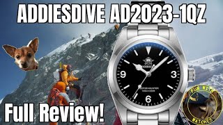 ADDIESDIVE AD20231QZ Watch Review [upl. by Ennove]