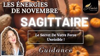 ♐ Sagittaire  Novembre 2024 🎃 Un Pouvoir Constructif et Stable 🕯️Tirage de cartes  Guidance 🧿 [upl. by Letsyrk333]