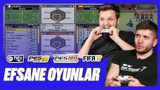 Efsane FIFA ve PES Oyunlarını Denedik [upl. by Aurora]