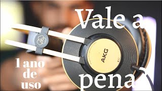 Akg K92 Reviewavaliaçãoteste [upl. by Gerstein]