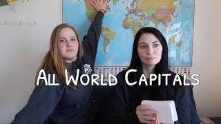 All World Capitals in Under 5 Minutes [upl. by Brett]