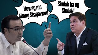 Cayetano Zubiri Nagkainitan sa Senado  Anong Gusto Mo Sindak ka ng Sindak [upl. by Esilram]