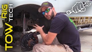 F250 EBC Brake Install and Review  Tow Rig Tech EP2 [upl. by Hgielyak]