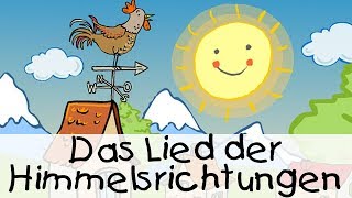 💡 Das Lied der Himmelsrichtungen  Kinderlieder zum Lernen [upl. by Aramahs]