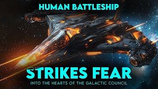 Human Battleship Strikes Fear Into the Heart of the Galactic Council  HFY  HFY Reddit Stories [upl. by Ortiz]