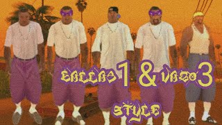 Outfits Balla1 BetaIntro amp Vago3 Style GTASA GTASAMOBILE [upl. by Haraf]