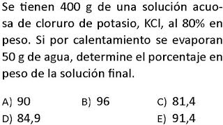 Unidades de Concentración Ejercicios Resueltos Solubilidad Soluciones Químicas [upl. by Noby]