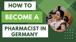 How to become a licenced Pharmacist in Germanysruthis Pharma WorldSruthi Prabha [upl. by Arocal]