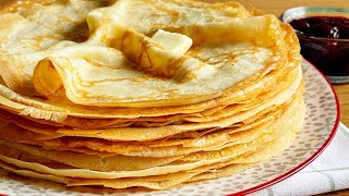 How to make Crepes  Crepes Recipe Easy  Thin Pancakes Recipe [upl. by Irianat]