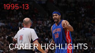 Rasheed Wallace Career Highlights  SHEED [upl. by Enilamme]