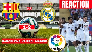 Barcelona vs Real Madrid 12 Live La Liga Football Match Score el Clasico en Vivo Highlights 2023 [upl. by Ramled]