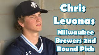 Chris Levonas  Christian Brothers Academy Pitcher  Milwaukee Brewers 2nd Round Pick  2024 Draft [upl. by Leunamne]