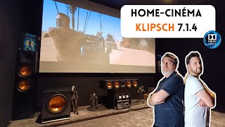 Homecinéma KLIPSCH 714 Atmos et 4K  Une excellente SURPRISE et découverte avec AVATAR en 3D [upl. by Ailemor53]