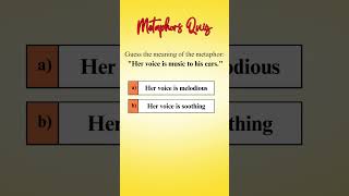 Metaphors Quiz shorts [upl. by Birgitta]