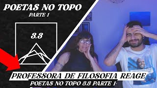 Minha mãe professora de filosofia reage POETAS NO TOPO 33 Parte 1 REAÇÃO ANÁLISE [upl. by Yzzik688]