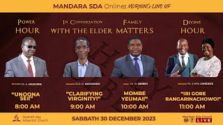 MANDARA SDA CHURCH  MORNING ONLINE SERVICE  20 DECEMBER 2023  8AM TO 12 PM [upl. by Sassan]