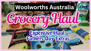 NEW GROCERY HAUL  WOOLWORTHS AUSTRALIA  EXPENSIVE HAUL  HOMEMAKING WITH HAMPTON NOTE [upl. by Obie]