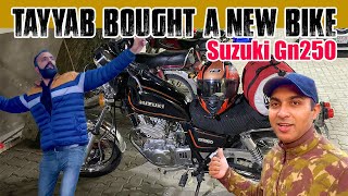 Tayyab Bought a Bike  Suzuki Gn250cc Japanese Bike  Salman xone salmanxone trending viral [upl. by Kampmeier]