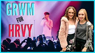 HRVY Concert  GET READY WITH ME [upl. by Akeyla845]