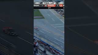 LAST LAP TALLADEGA WRECK  NASCAR Craftsman Truck Series 2013 shorts [upl. by Notxap530]