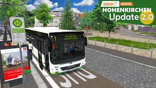 OMSI 2 Hohenkirchen UPDATE V2  Neue Linien amp MapBereiche 🚌  1248 [upl. by Neellok]