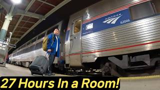 Amtrak Crescent Train 27 Hours Sleeper Train from DC to New Orleans USA [upl. by Nyroc]