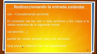 Aprende Terminal de Linux desde cero video 10 Redireccionamientocomando cat [upl. by Fulvi737]