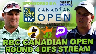 RBC Canadian Open Round 4 Preview  Live chat Draftkings DFS Showdown Underdog  Prize Picks Props [upl. by Gibbons]