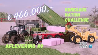 WE HEBBEN €466000 VERDIEND IN JANUARI  Renegade Challenge  FS 22  No Mans Land [upl. by Warring]