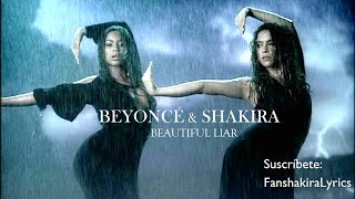 BeyoncÃ© amp Shakira  Beautiful Liar Lyrics [upl. by Philip]