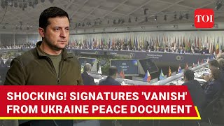 Russia Love Or Fear These Nations Ditch Ukraine After Signing Swiss Peace Papers  Details [upl. by Nairehs353]