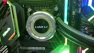 Lian Li Galahad 360 AIO Install [upl. by Roderich]